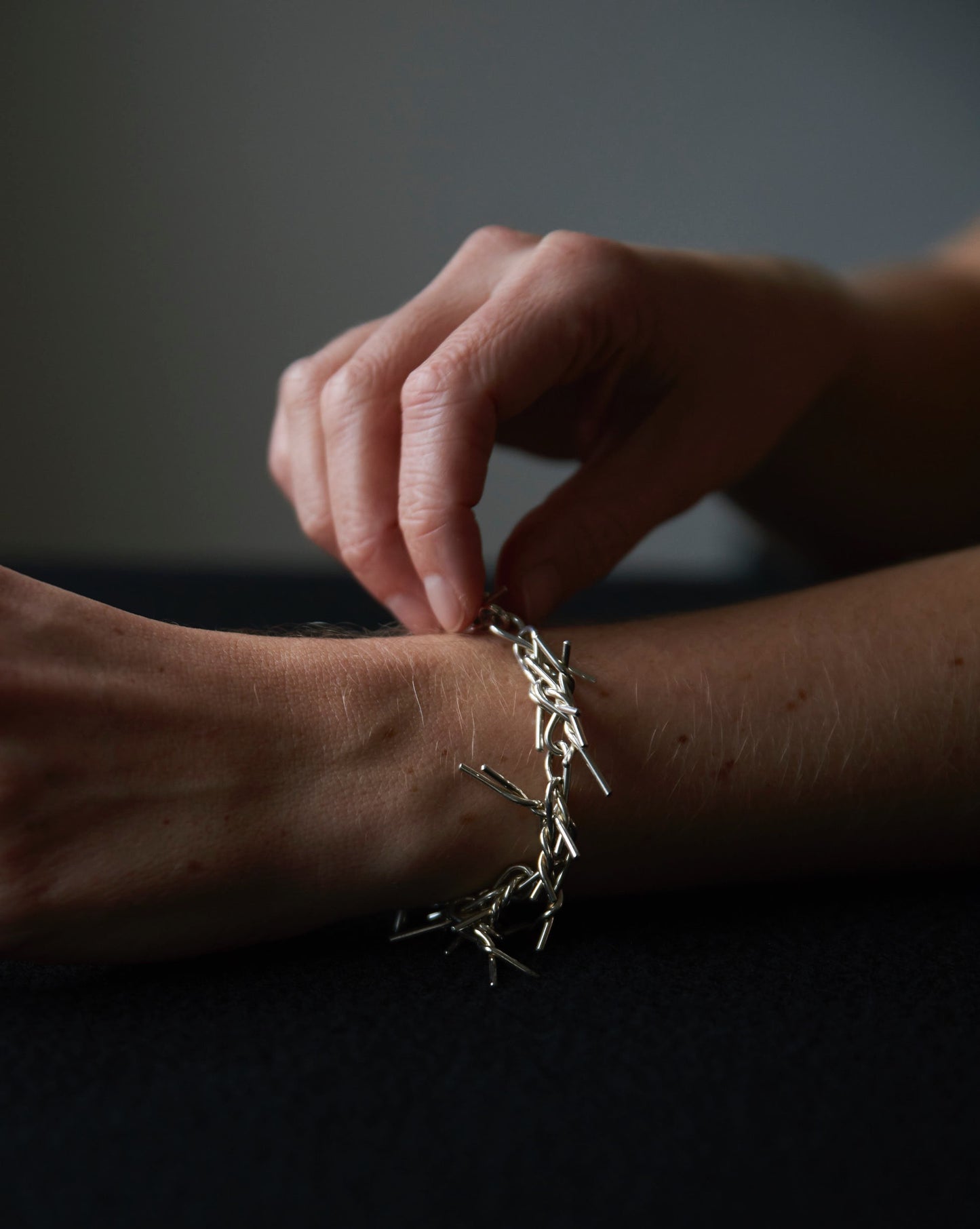 Pin bracelet heavy
