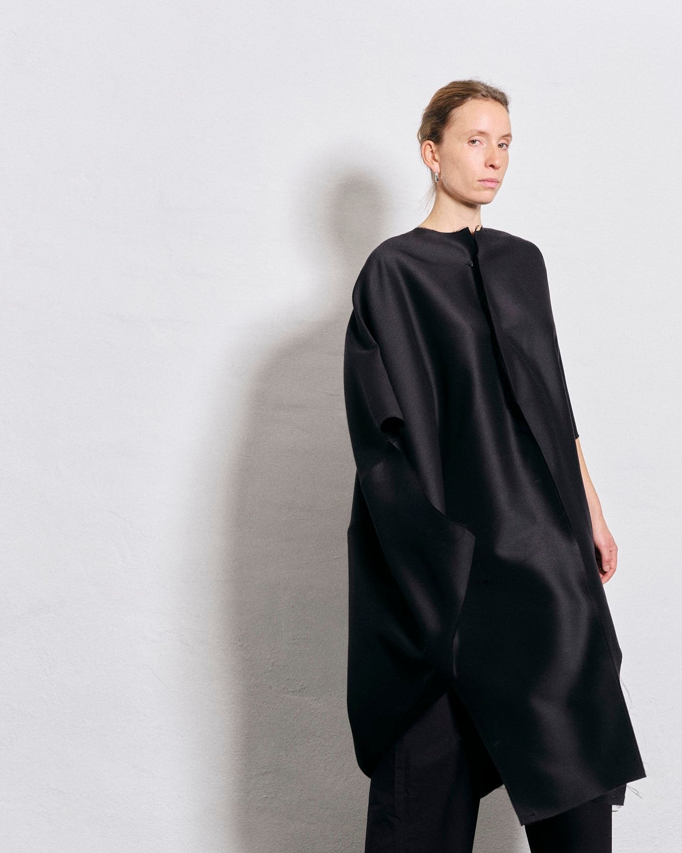 Black Silk/Wool Atelier shirt