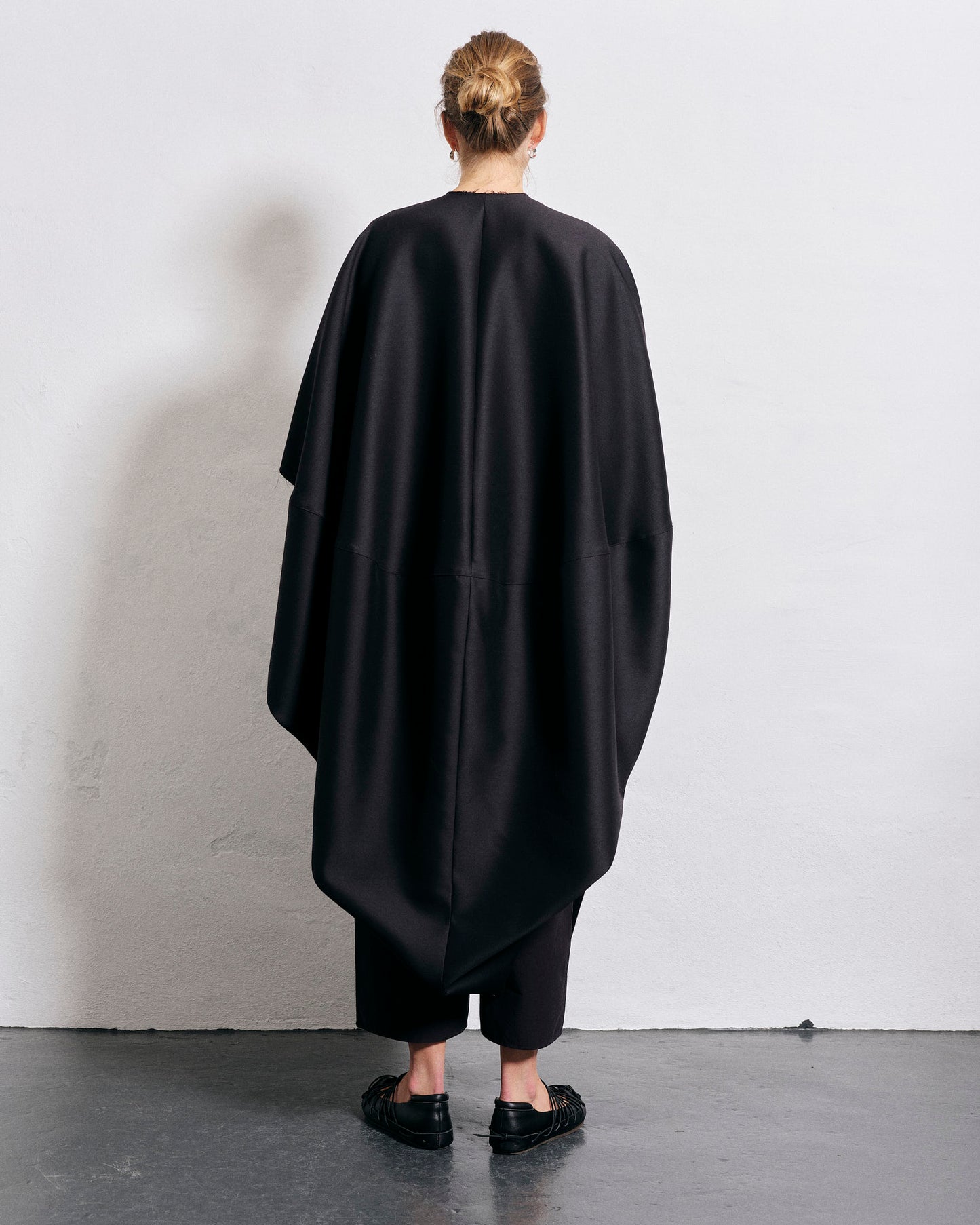 Black Silk/Wool Atelier shirt