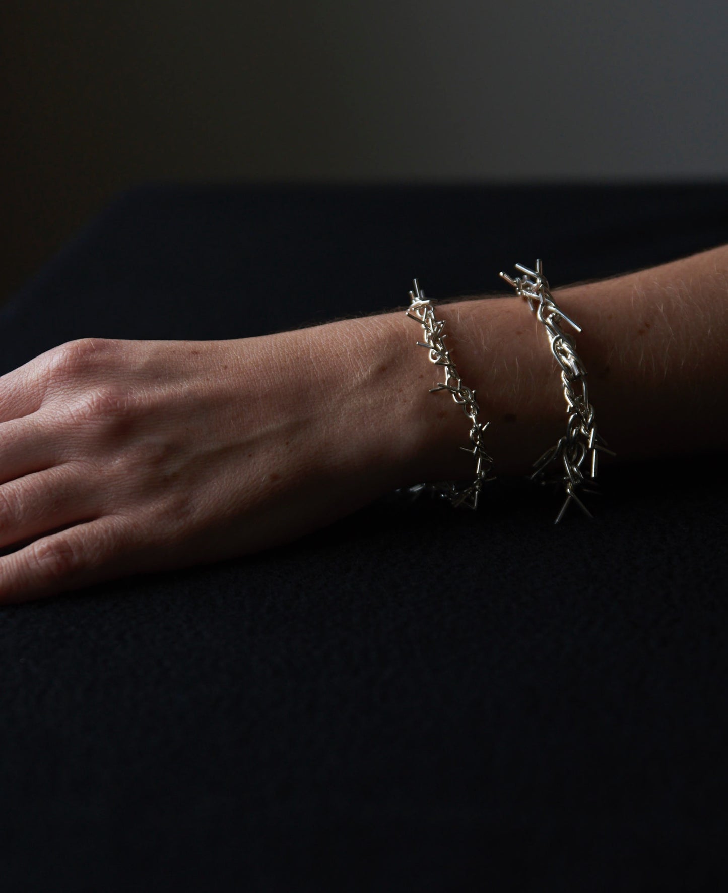 Pin bracelet heavy