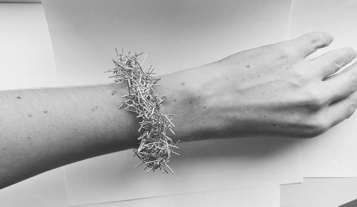 Pin stack bracelet