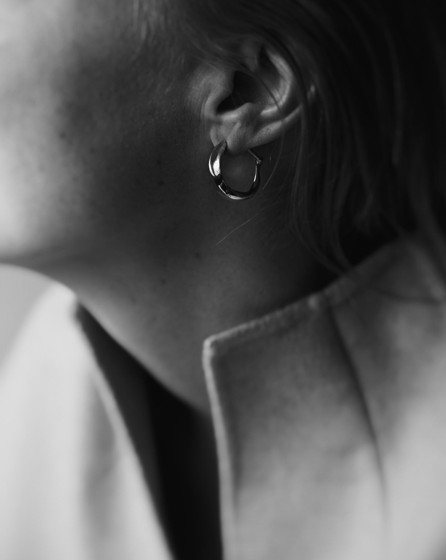 Drape earring